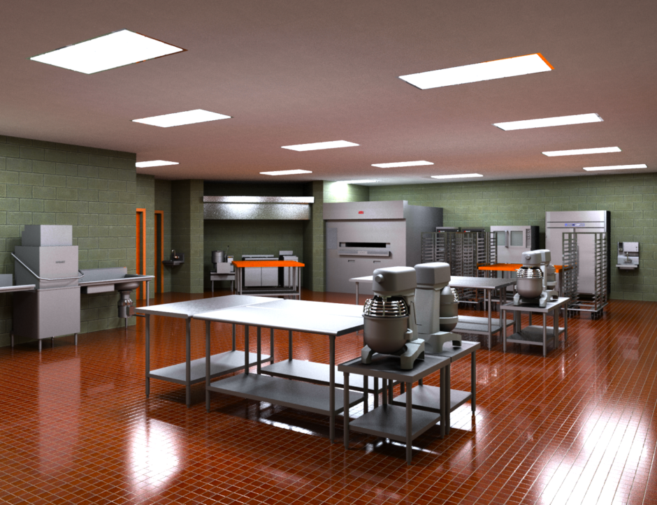 Upper Bucks Bakery Kitchen Design 01 